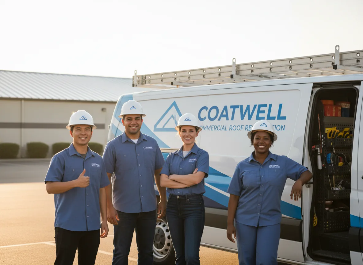 Commercial roof coating company in Waban, MA